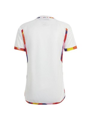 Belgium maglia da calcio da trasferta Maglia da calcio da uomo secondo abbigliamento sportivo maglia sportiva Coppa del mondo 2022